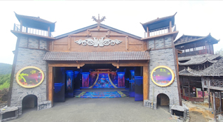 贵州松桃苗王城演艺场多屏 LED 屏节造系统项目