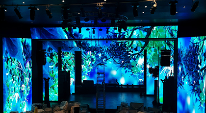 南阳大剧院 8K 沉浸式 LED 显示屏节造系统项目