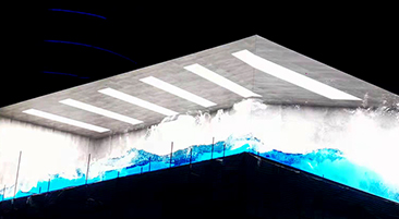 保山月亮广场户表 P5 裸眼 3D LED 屏节造系统项目