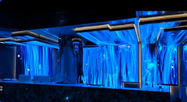 浙江荆州茶山会所单控式高清 LED 显示系统项目