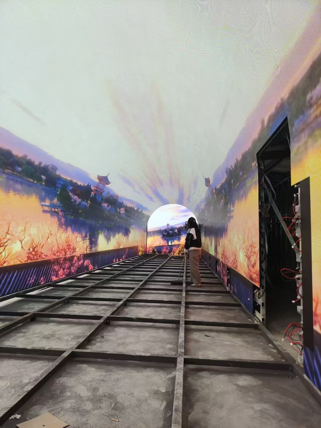 泸州景区隧路长廊