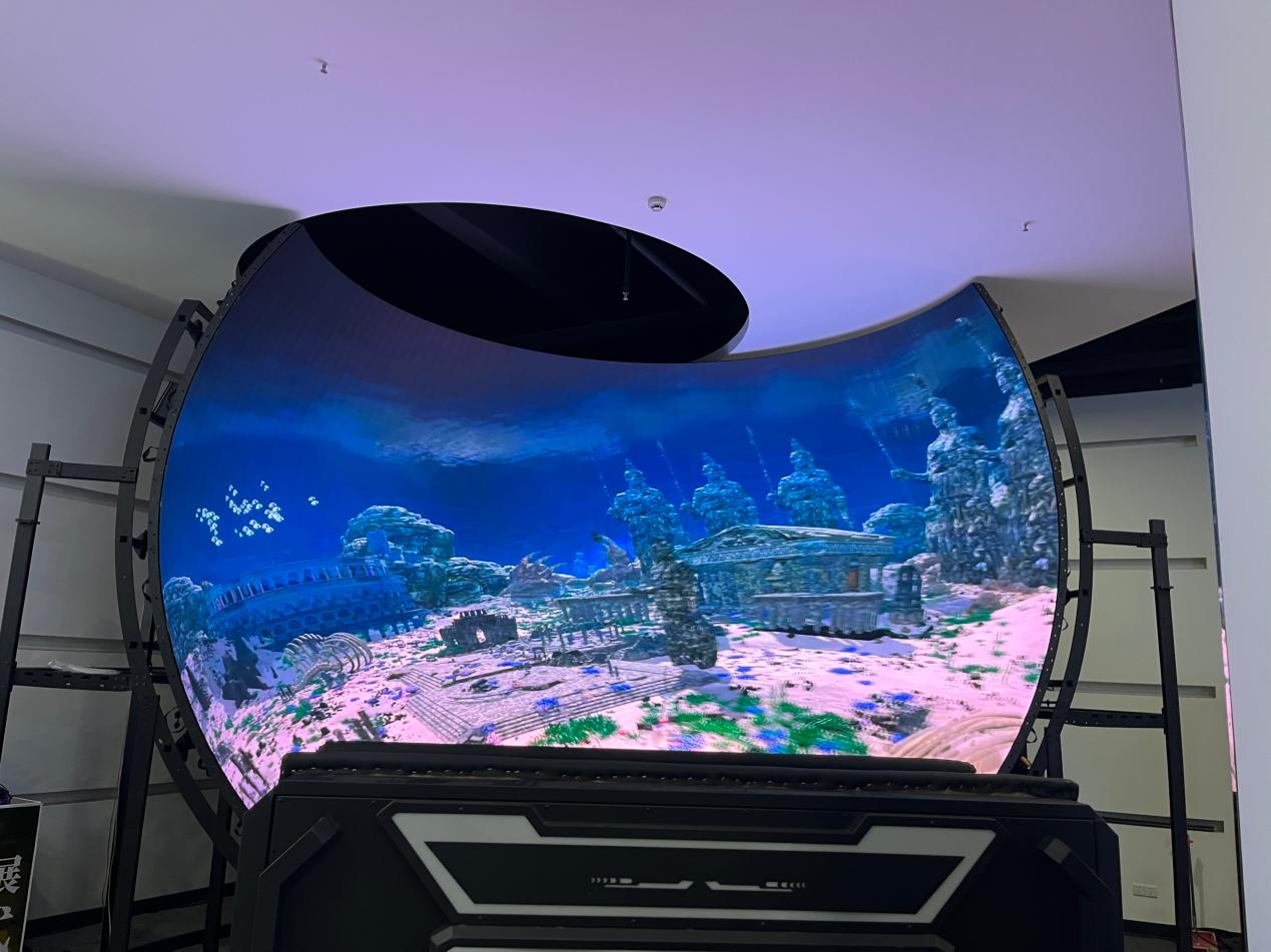 丽江康硕展展厅球形 LED 球幕项目